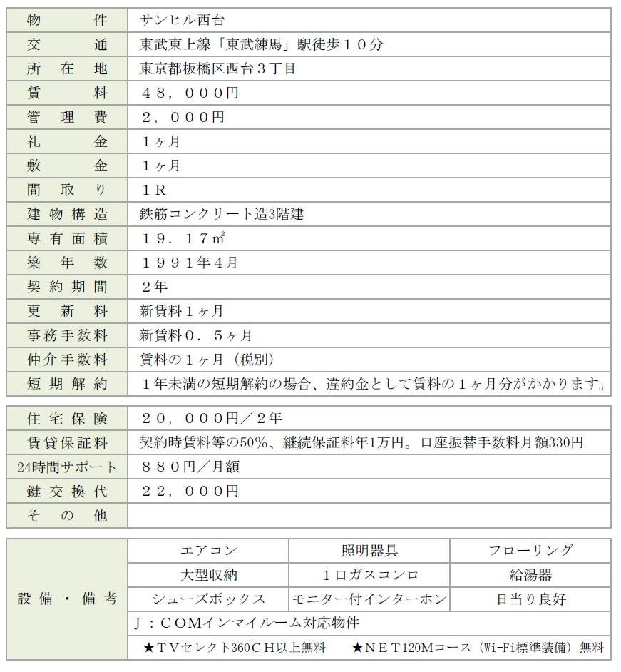 サンヒル西台305